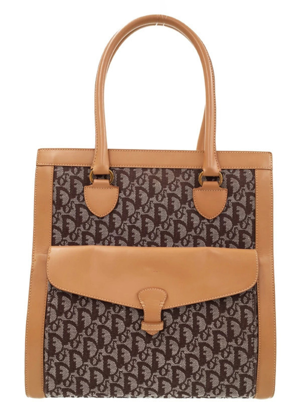 Christian Dior Trotter Diorissimo Tote Shoulder Bag